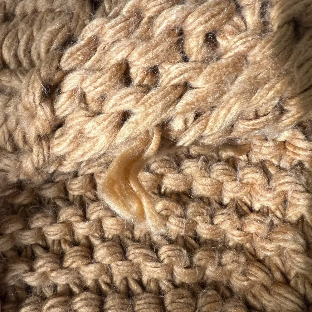 Chicwish Oversized Caramel Knit Sweater Cardigan - Picture 11 of 16